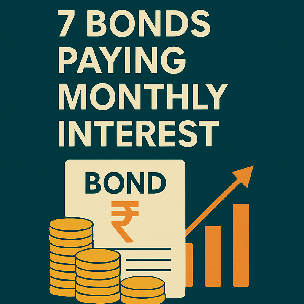 7 listed Indian bonds paying monthly interest